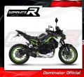 complete exhaust system with muffler DOMINATOR Full System HP3 BLACK fits the motorcycle Kawasaki Z 900 2017   2019 5
