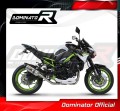 complete exhaust system with muffler DOMINATOR Full System HP6 fits the motorcycle Kawasaki Z 900 2017   2019 5