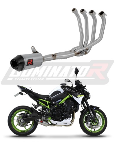 complete exhaust system with muffler DOMINATOR Full System HP3 fits the motorcycle Kawasaki Z 900 A2 2017   2019