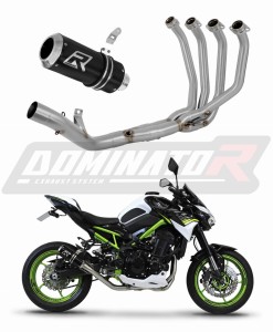 Kawasaki Z 900 A2 2017 - 2019 Full system kipufogó leömlő GP BLACK dob + dB killer