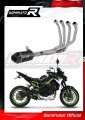 teljes kipufogórendszer DOMINATOR Full System HP3 FEKETE dobbal a Kawasaki Z 900 A2 2017 - 2019 motorkerékpárhoz 2
