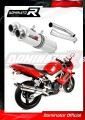 DOMINATOR kerek kipufogó dob, amely illeszkedik a Honda VTR 1000F Firestorm 1998 - 2001 motorkerékpárhoz