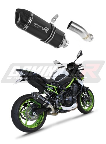 DOMINATOR homológ kipufogó dob HP1 FEKETE Kawasaki Z 900 A2 2017 - 2019 motorkerékpárhoz