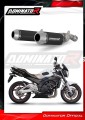 exhaust muffler DOMINATOR OV G2 BLACK fits the motorcycle Suzuki GSR 600 2006   2011 2