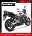 exhaust muffler DOMINATOR OV G2 BLACK fits the motorcycle Suzuki GSR 600 2006   2011 4