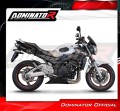 exhaust muffler DOMINATOR OV G2 BLACK fits to Suzuki GSR 600 2006  2011 5