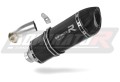 exhaust muffler DOMINATOR HP1 BLACK fits the motorcycle GAS GAS ES 700 2022   2024