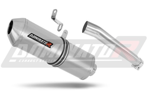 exhaust muffler DOMINATOR OVR fits the motorcycle Honda XRV 750 AFRICA TWIN RD04 1990   1992