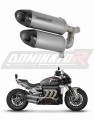 DOMINATOR titán HP8 kipufogó dob TRIUMPH ROCKET 3 GT 2019 - 2024 motorkerékpárhoz