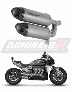 TRIUMPH ROCKET 3 GT 2019 - 2024 kipufogó Titán dob HP8 + dB killer