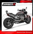 DOMINATOR titán HP8 kipufogó dob TRIUMPH ROCKET 3 GT 2019 - 2024 motorkerékpárhoz 3