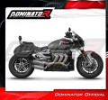 exhaust muffler DOMINATOR titanium HP8 fits the motorcycle TRIUMPH ROCKET 3 GT 2019   2024 5