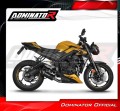 DOMINATOR teljes kipufogórendszer HP8 FEKETE kipufogódobbal a Triumph STREET TRIPLE 765 S / R / RS 2023 - 2024 motorkerékpárhoz 2