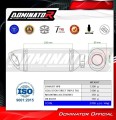 DOMINATOR teljes kipufogórendszer HP8 FEKETE kipufogódobbal a Triumph STREET TRIPLE 765 S / R / RS 2023 - 2024 motorkerékpárhoz 3