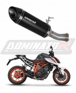 KTM 1290 SUPER Duke / R 2017 - 2019 kipufogó HP8 BLACK Low Level hangtompító + dB killer