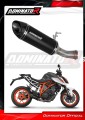 exhaust muffler DOMINATOR HP8 BLACK Low Level fits the motorcycle KTM 1290 SUPER Duke / R 2017   2019 2