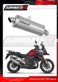 exhaust muffler DOMINATOR titanium P7 fits the motorcycle Suzuki DL 1000 V Strom 2014   2016 2
