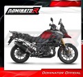 DOMINATOR P7 FEKETE kipufogó dob Suzuki DL 1000 V-Strom 2014 - 2016 motorkerékpárhoz 4