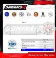 exhaust muffler DOMINATOR titanium HP7 fits the motorcycle Suzuki DL 1000 V Strom 2017   2020 6