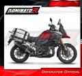 DOMINATOR P7 FEKETE kipufogó dob Suzuki DL 1000 V-Strom 2017 - 2020 motorkerékpárhoz 4