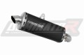 exhaust muffler DOMINATOR P7 BLACK fits the motorcycle Suzuki DL 1050 V Strom / XT 2020   2024
