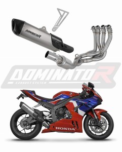 Honda CBR 1000RR-R Fireblade / SP 2020 - 2024 EX Full system Kipufogó leömlő HP6 titán hangtompító + dB killer