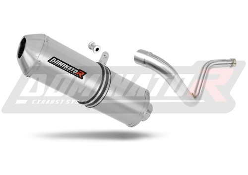 exhaust muffler DOMINATOR OVR fits the motorcycle BMW G310R 2016   2022