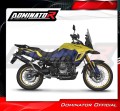 complete exhaust system with muffler DOMINATOR Full System MX2 BLACK fits the motorcycle Suzuki V Strom 800 SE / DE 2023   2024 3