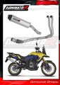 komplett kipufogórendszer DOMINATOR Full System MX2 kipufogódobbal, amely illeszkedik a Suzuki V-Strom 800 SE / DE 2023 - 2024 motorkerékpárhoz