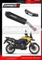 exhaust muffler DOMINATOR MX2 BLACK fits the motorcycle Suzuki V Strom 800 SE / DE 2023   2024