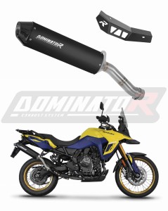 Suzuki V-Strom 800 SE / DE 2023 - 2024 MX2 BLACK kipufogó dob + dB killer