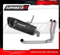 complete exhaust system with muffler DOMINATOR Full System HP6 BLACK fits the motorcycle Suzuki GSX 8S / 8R 2022   2024