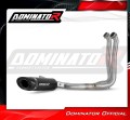 DOMINATOR komplett kipufogórendszer HP8 FEKETE hangtompítóval Suzuki GSX-8S / 8R 2022 - 2024 motorkerékpárhoz