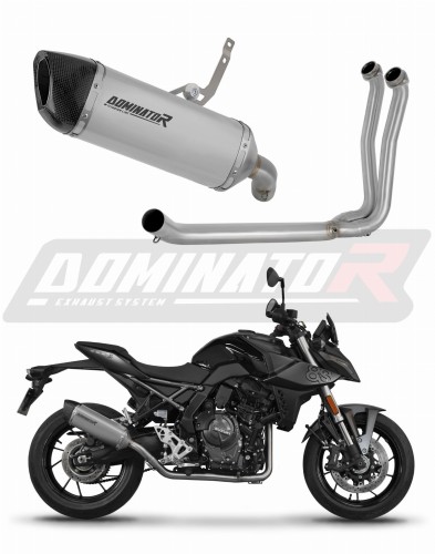 complete exhaust system with muffler DOMINATOR Full System titanium HP6 fits the motorcycle Suzuki GSX 8S / 8R 2022   2024 3