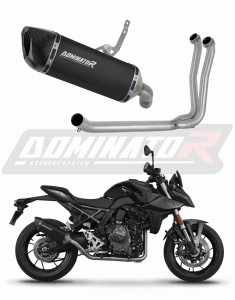 Suzuki GSX-8S / 8R 2022 - 2024 Teljes rendszer Kipufogó leömlő Hangtompító HP6 BLACK + dB killer