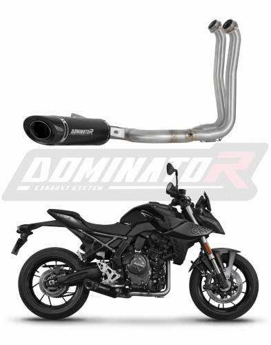 DOMINATOR komplett kipufogórendszer HP8 FEKETE hangtompítóval Suzuki GSX-8S / 8R 2022 - 2024 motorkerékpárhoz 5