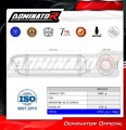 exhaust muffler DOMINATOR HP5 BLACK fits to Ducati HYPERSTRADA 821 2013  2015 5