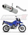 exhaust muffler DOMINATOR ROUND fits the motorcycle Suzuki DR 800 S / BIG RIGHT SIDE