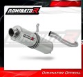 exhaust muffler DOMINATOR ROUND fits the motorcycle Suzuki DR 800 S / BIG RIGHT SIDE  3