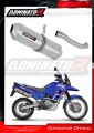 exhaust muffler DOMINATOR OVR fits the motorcycle Suzuki DR 800 S / BIG RIGHT SIDE
