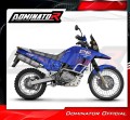 exhaust muffler DOMINATOR OVR fits the motorcycle Suzuki DR 800 S / BIG RIGHT SIDE  3
