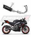 complete exhaust system with muffler DOMINATOR Full System HP6 BLACK fits the motorcycle Aprilia RS 457 2024   2026