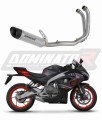 komplett kipufogórendszer DOMINATOR Full System Titán HP8 hangtompítóval, amely illeszkedik az Aprilia RS 457 2024 - 2026 motorkerékpárhoz