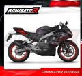 DOMINATOR Full System HP6 FEKETE komplett kipufogórendszer Aprilia RS 457 2024 - 2026 motorkerékpárhoz 5