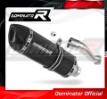 DOMINATOR HP1 FEKETE kipufogó hangtompító Honda CB 500 X 2017 - 2019 motorkerékpárhoz 2