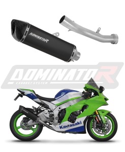 Kawasaki ZX10R / RR 2021 - 2025 kipufogó Dob HP6 BLACK + dB killer