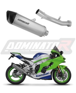 Kawasaki ZX10R / RR 2021 - 2025 kipufogó HP6 titán dob + dB killer