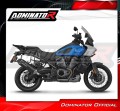 DOMINATOR HP7 FEKETE kipufogó hangtompító a Harley Davidson PAN AMERICA 1250 2021 - 2024 motorkerékpárhoz 4