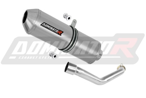 exhaust muffler DOMINATOR OVR fits to SUZUKI BURGMAN 400 2003  2006