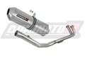 complete exhaust system with muffler DOMINATOR Full System OVR fits the motorcycle YAMAHA T MAX 500 2008   2011